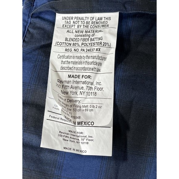 Eddie Bauer  Plaid Bears & Trees Pair Twin Pillow  Shams - Picture 4 of 10